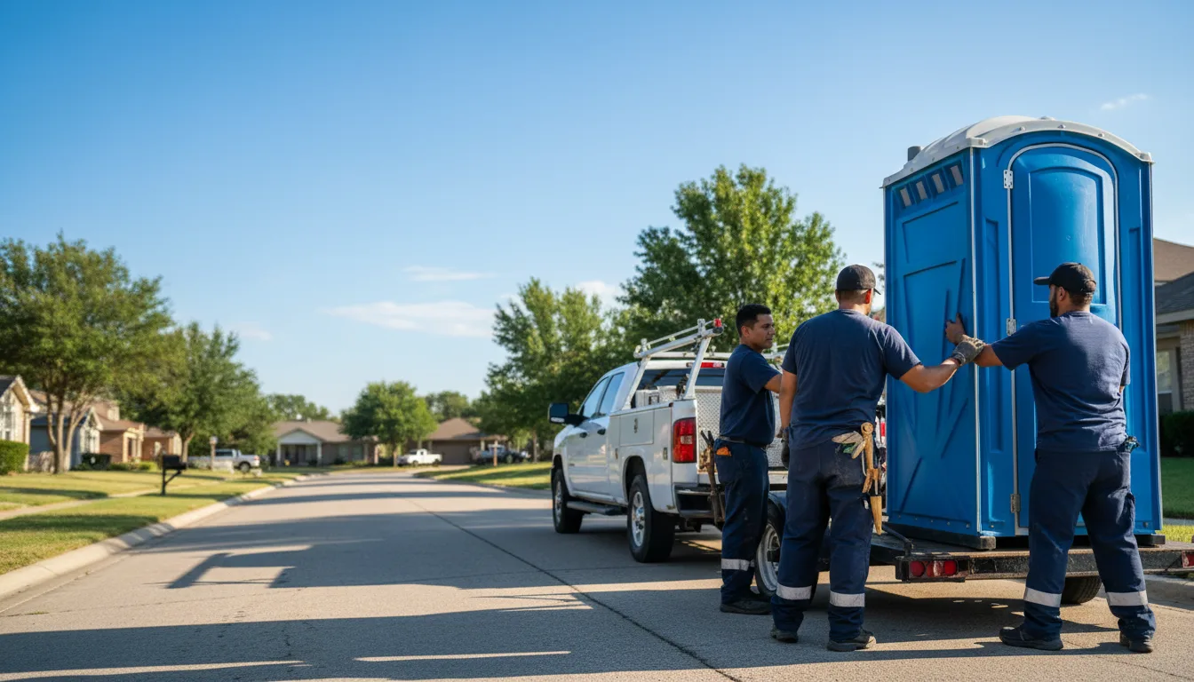 Portable Toilet Rental in Luling, TX near me